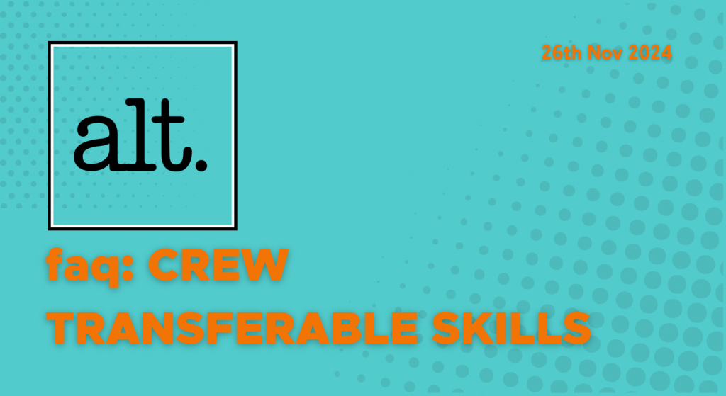 Transferable Skills for Freelance TV Crews Considering a Career Shift