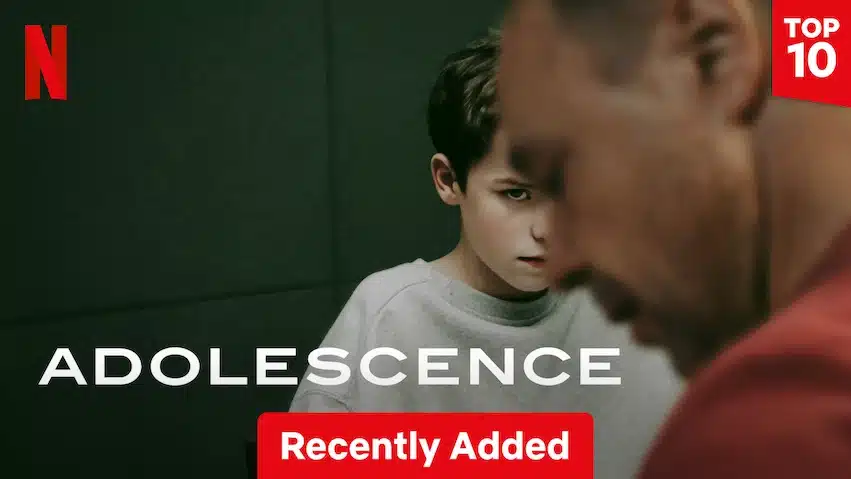 A review of Adolescence by jonathan Glazier this is a picture from the series featuring Owen Cooper