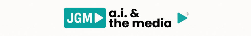 Jonathan Glazier and A.I and the media banner